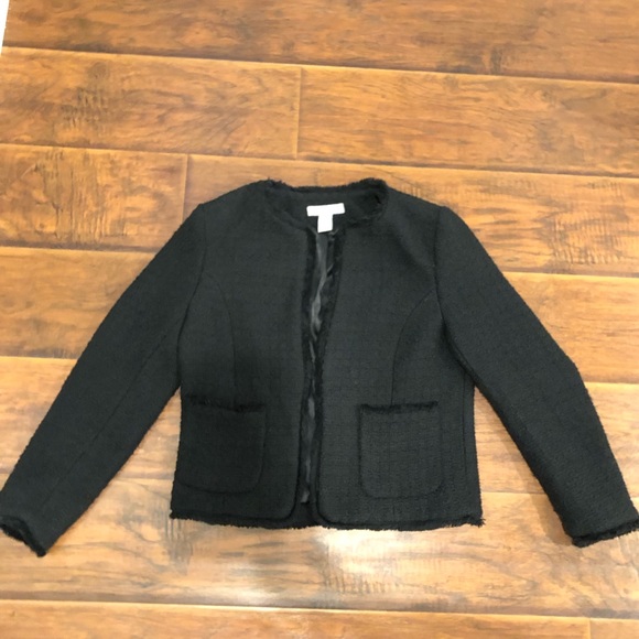 H&M Jackets & Blazers - H&M black tweed blazer